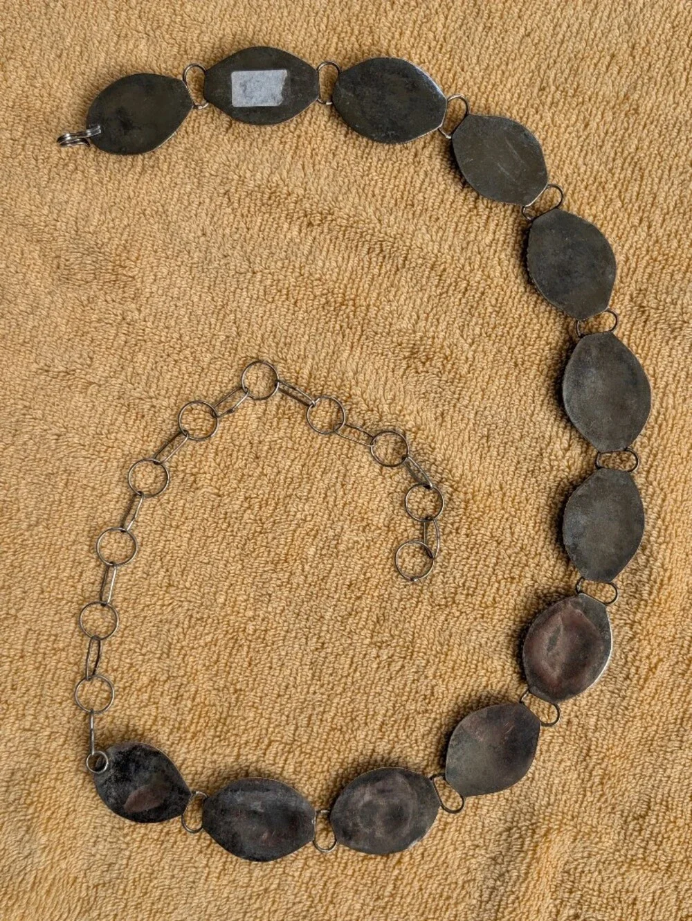 Vintage Agate Chain Belt
